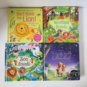 Paper Pie Usborne Lot x4 Hardcover Sound Light Books New Batteries Working